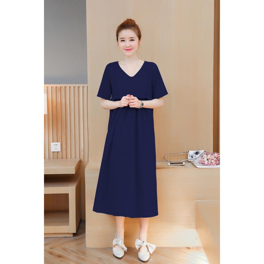 授乳服 マタニティ ワンピース 半袖 ロング 授乳口付き 胸フリル 妊婦服 妊婦用 マタニティウェア Rmfh ミオリ ヤフー店 通販 Yahoo ショッピング