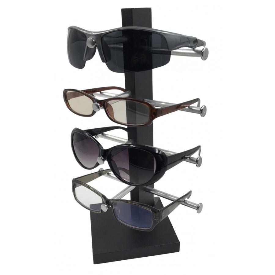 眼鏡スタンド 4本用 メガネ サングラス スタンド 置き ディスプレイ