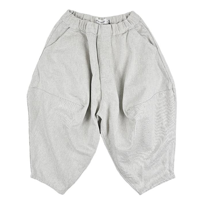 nunuforme ヌヌフォルム 白黒デニムポインテッドデニムパンツ