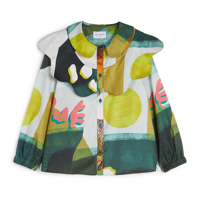 WOLFandRITA KIDS ウルフアンドリタ SALOME NOBORDERS :122fw00600007:ミックスミックス 通販 WOLFRITA ウルフアンドリタ ドット トップス 6Y