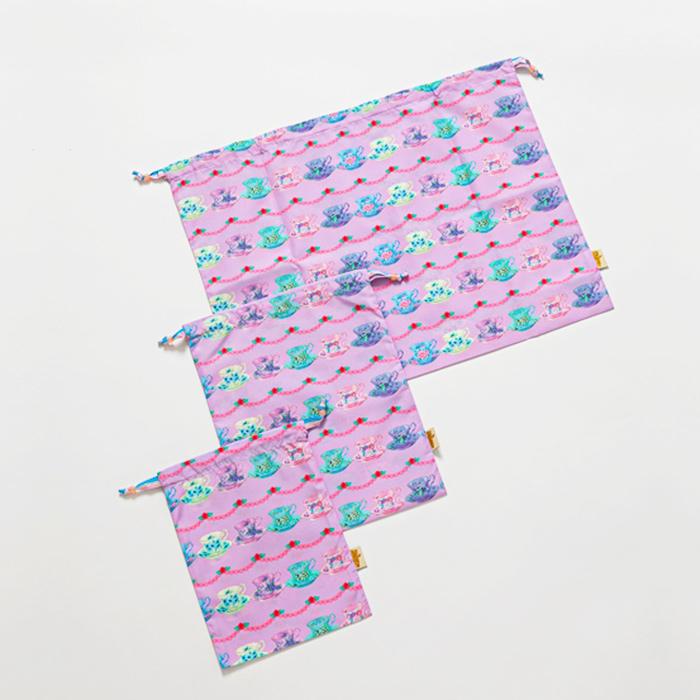 fafa フェフェ 巾着セット LITEACUP 63252001 : ミックスミックス 