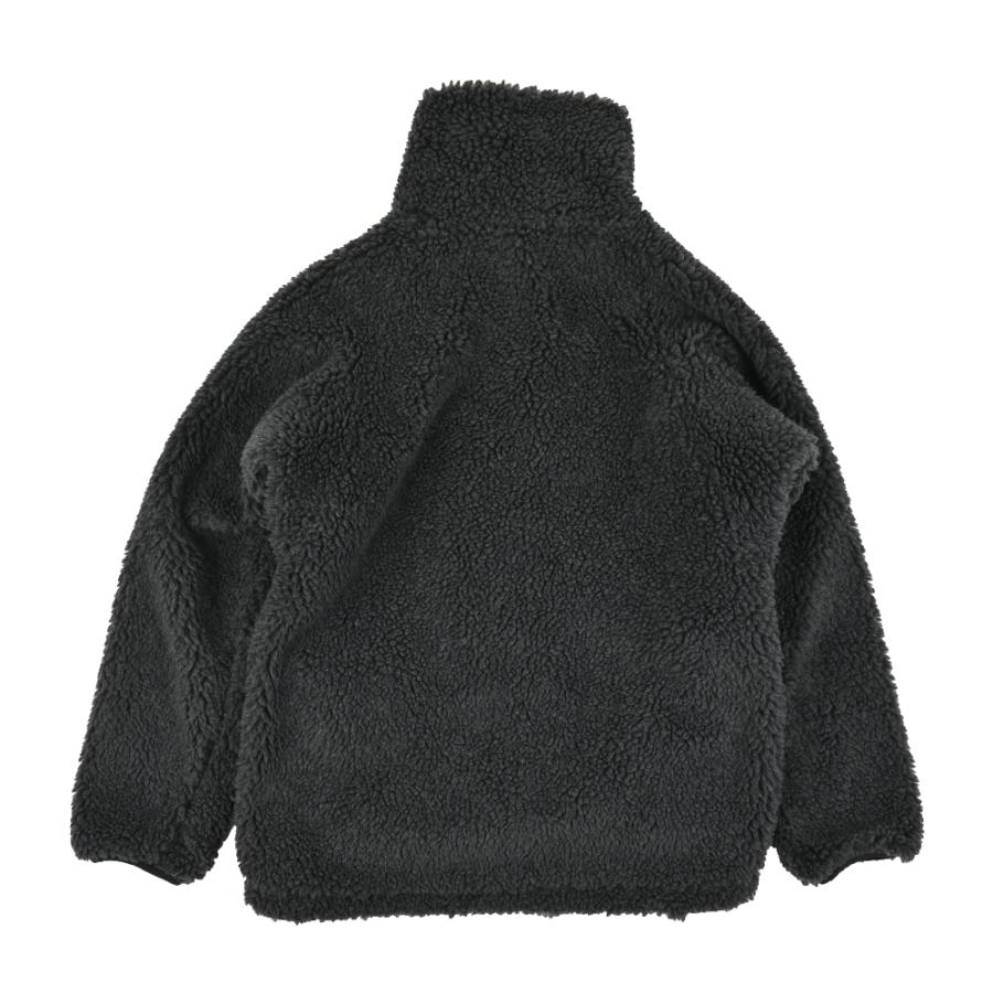 MOUNTEN マウンテン boa zip blouson charcoal MB30-1632b : ミックス 