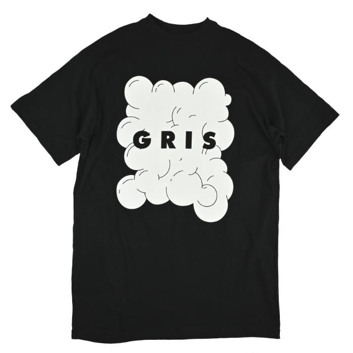 GRISBLACK グリブラック Super big tee Black GRBK24SS-CU002 GRISBLACK グリブラック Super big tee Black GRBK24SS-CU002