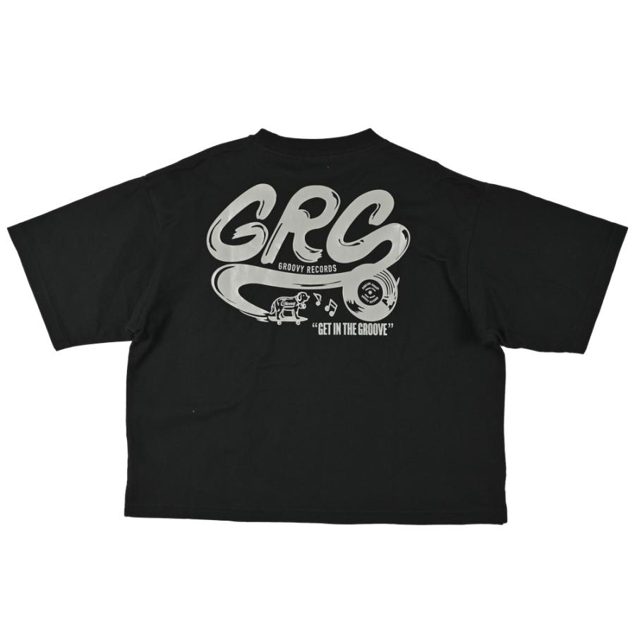 GROOVYCOLORS グルービーカラーズ RECORDS OVER SIZE TEE 2BK 42520408