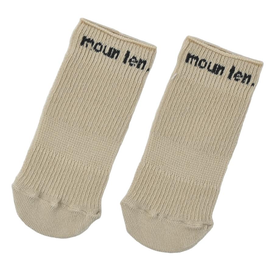 MOUNTEN マウンテン tube socks sand BA03-0112a : ミックスミックス 