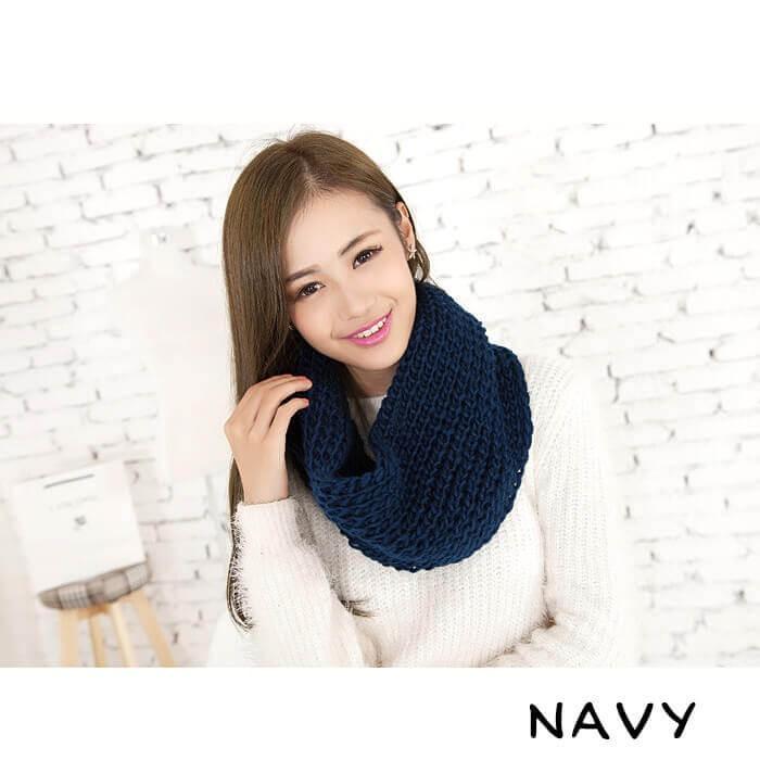 ネックウォーマー スヌード ニット マフラー ストール かわいい レディース ふわふわ 襟巻 暖かい 全10色 女子 スヌッド レッド 秋 冬 通学 通勤 Muji Knit Snood Mix Charm 通販 Yahoo ショッピング