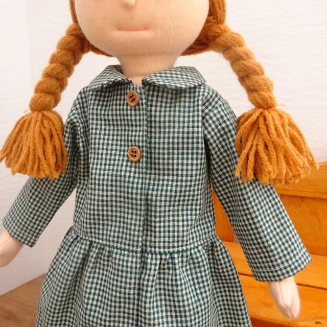 着せ替え 人形 布製 手作り セット ドール 布人形 34cmサイズ