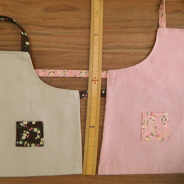 人形用 エプロン 人形用エプロン 無地 花柄 : ミックスジャム - 通販