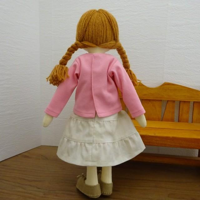 着せ替え 洋服 人形用 長袖 Tシャツ ピンク 花 きせかえ 人形用 M ミックスジャム 通販 Yahoo ショッピング