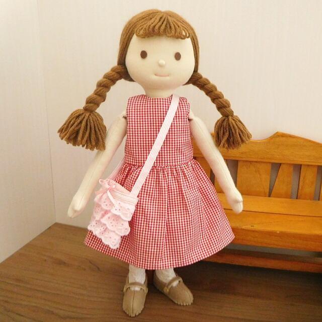 レース ポシェット 人形用 ショルダーバッグ ドール用 ドール