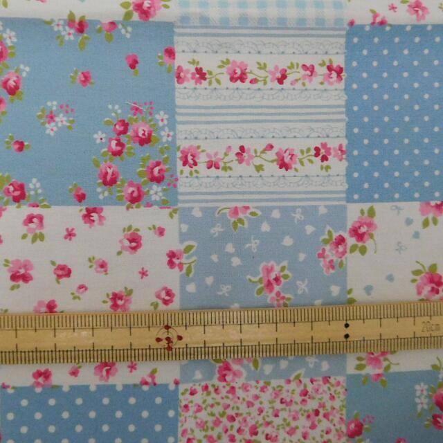 ランチクロス 給食ナフキン 40×60 かわいい 大判 花柄 チェック パッチ