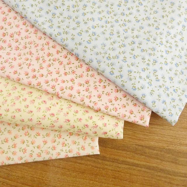 給食ナフキン 40×40cm 給食袋 セット かわいい 小花柄 ピンク 水色