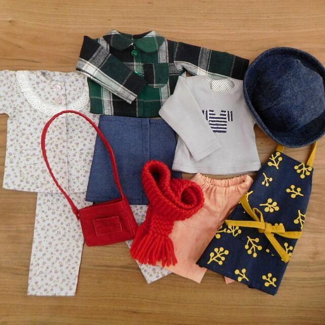 手作り 布製 人形 着せ替え セット ドール 布人形 34cmサイズ AW F 70%