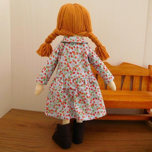 手作り 布製 人形 着せ替え セット ドール 布人形 34cmサイズ AW