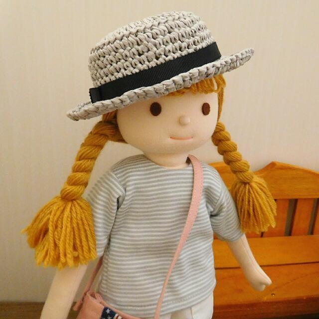 カンカン帽 人形用 手編み 人形用カンカン帽 ドール用 帽子 T ミックスジャム 通販 Yahoo ショッピング
