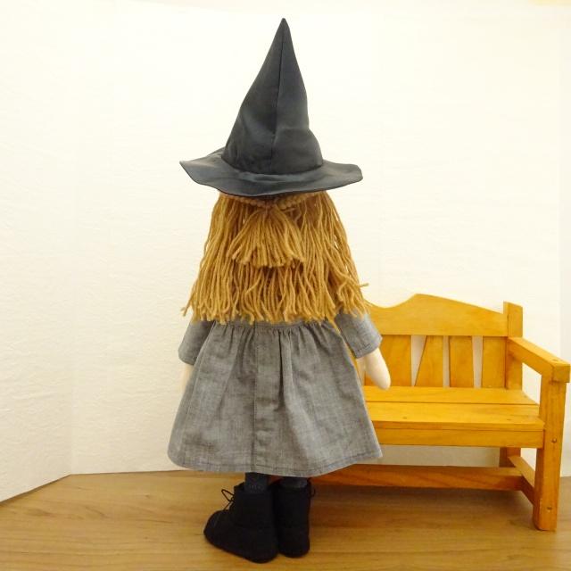 人形用 魔女風 とんがり帽子 ハロウィン ミックスジャム : ミックス