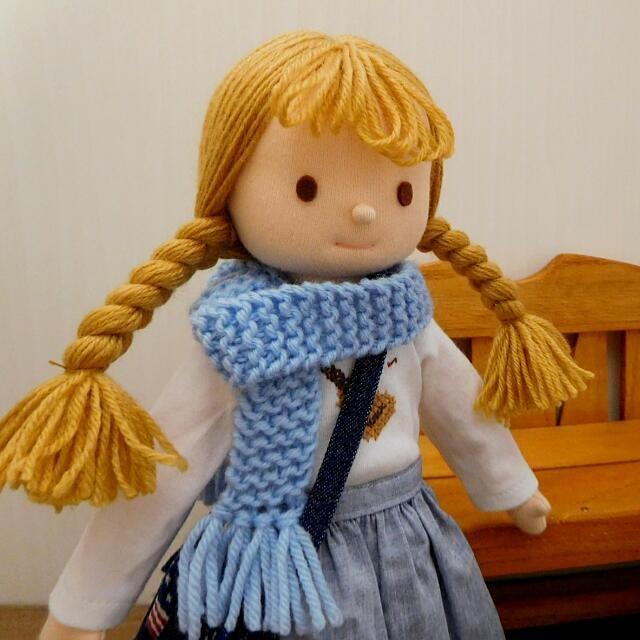 寒くなる前に 人形用 マフラー ぬいぐるみ フリンジ 赤 ピンク 白 緑 水色 35cm 40cm 人形 ドール ぬい ミックスジャム - 通販 - Yahoo ショッピング