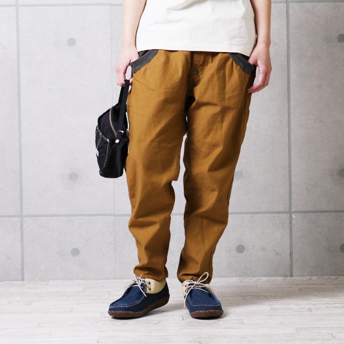 メデル テーパードパンツ レディース マーブルデニムパンツ オリジナル