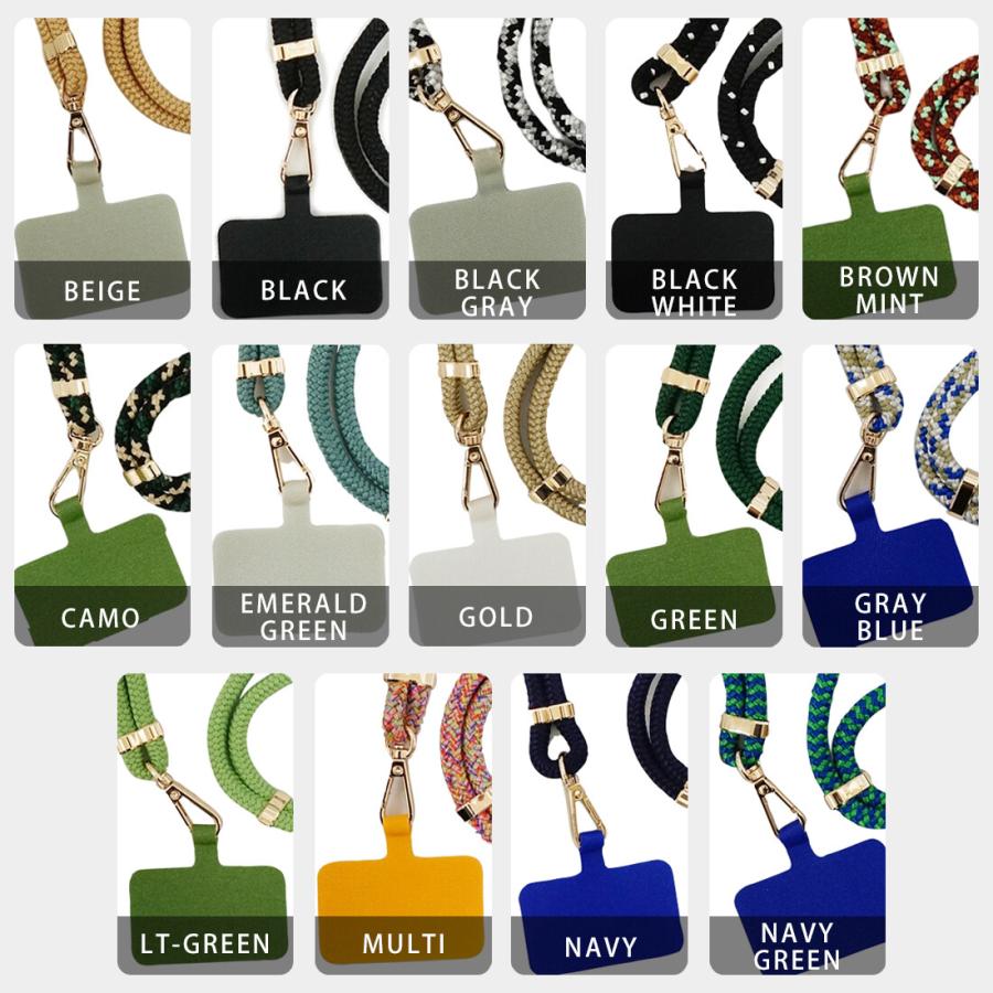 スマホ ショルダー ストラップ アクセサリー スマホロープ ミニマルバッグパック ネックストラップ カジュアル レディース メンズ ユニセックス |  | 02