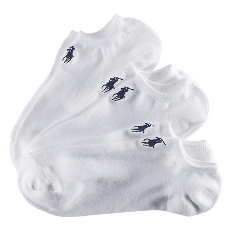 ポロ ラルフローレン POLO RALPH LAUREN 正規品 靴下 ソックス Ghost Sock 3-Pack ホワイト｜mixon｜02