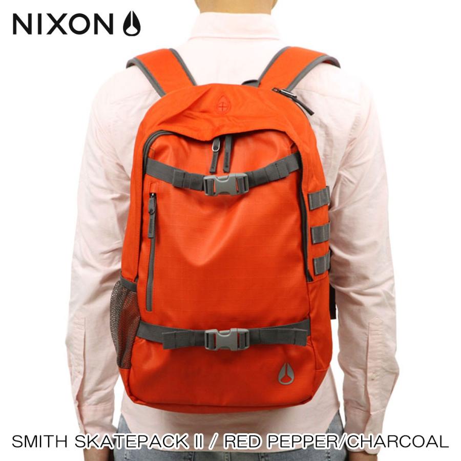 ニクソン NIXON 正規販売店 バッグ Smith Skatepack II RED　NC19541745-00 D15S25 クリスマス プレゼント ラッピング NIXON（ニクソン） 正規販売店 バッグ Smith Skatepack II RED