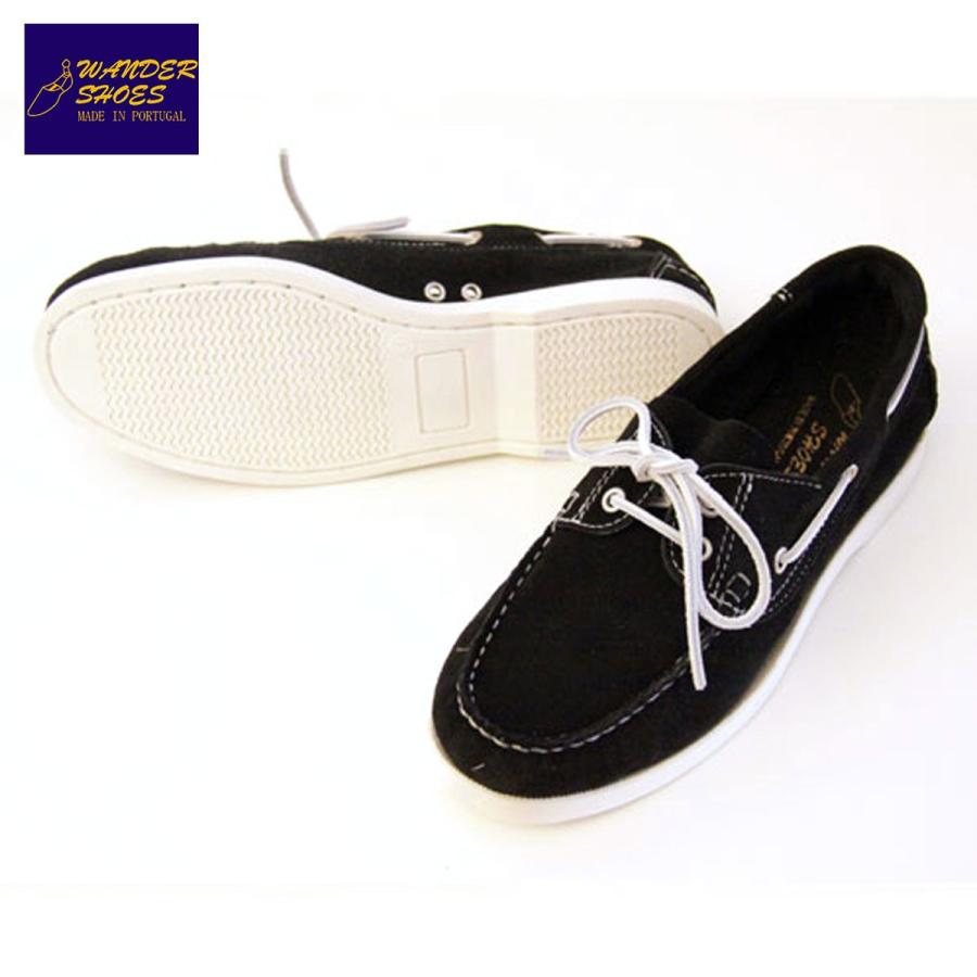 ワンダーシューズ WANDER SHOES 正規販売店 デッキシューズ Suede