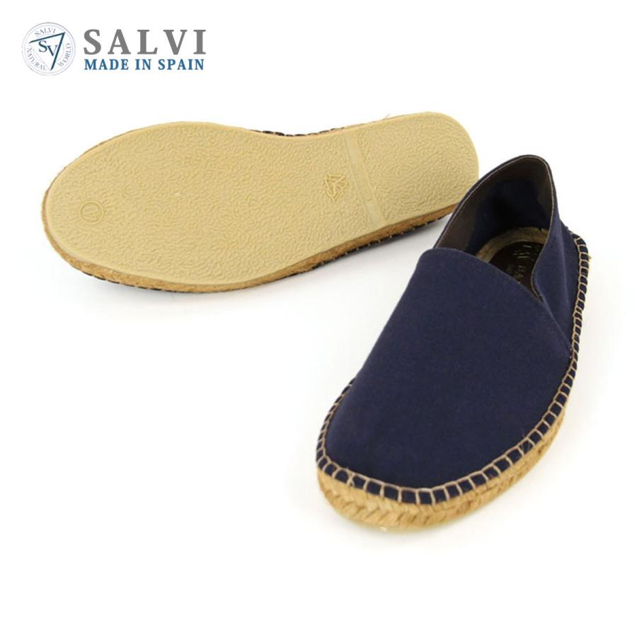 サルヴィ SALVI シューズ 正規販売店 エスパドリーユ ESPADRILLE SHOES エスパドリーユ シューズ 44-2 MARINO BLUE｜mixon