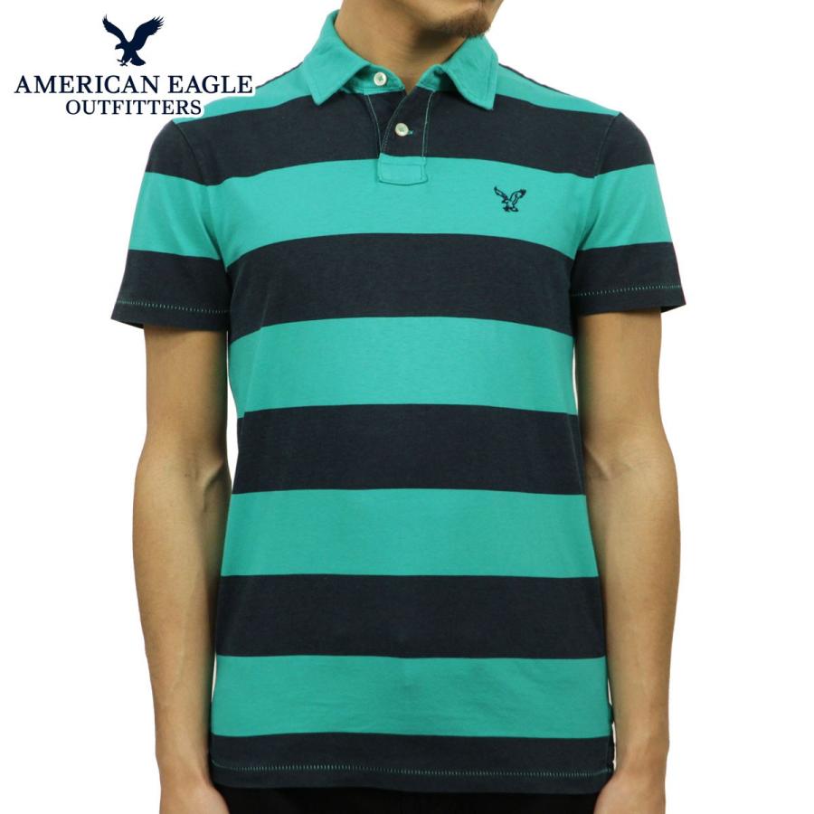アメリカンイーグル ポロシャツ メンズ 正規品 American Eagle 半袖ポロシャツ Ae Striped Jersey Polo インポートセレクトショップ Mixon 通販 Yahoo ショッピング