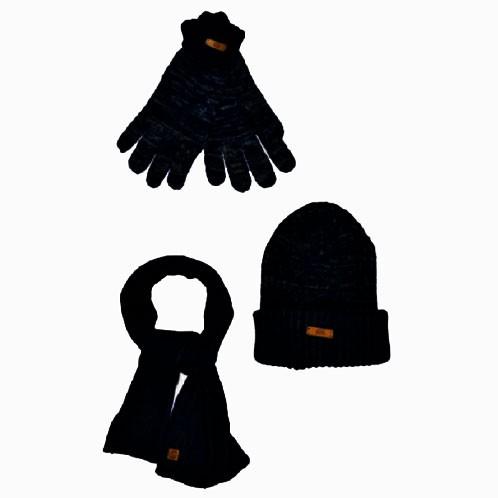 ノーエクセス NO EXCESS 正規販売店 メンズ セット STOLE KNITCAP GLOVE 3pcs pack｜mixon｜03