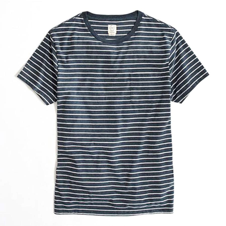 ジェイクルー Tシャツ 正規品 J.CREW 半袖Tシャツ SLIM HEATHERED POCKET TEE IN STR｜mixon｜05