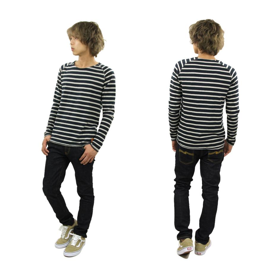 ヌーディージーンズ ロンT メンズ 正規販売店 Nudie Jeans 長袖Tシャツ Otto Raglan 131395 4034 Wine D15S25 クリスマス プレゼント ラッピング Nudie Jeans（ヌーディージーンズ） ロンT メンズ 正規販売店 長袖T