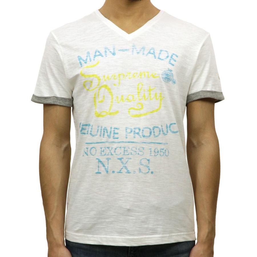 ノーエクセス NO EXCESS 正規品 メンズ 半袖VネックTシャツ T-shirt s/sl V-Neck Man-m｜mixon｜02