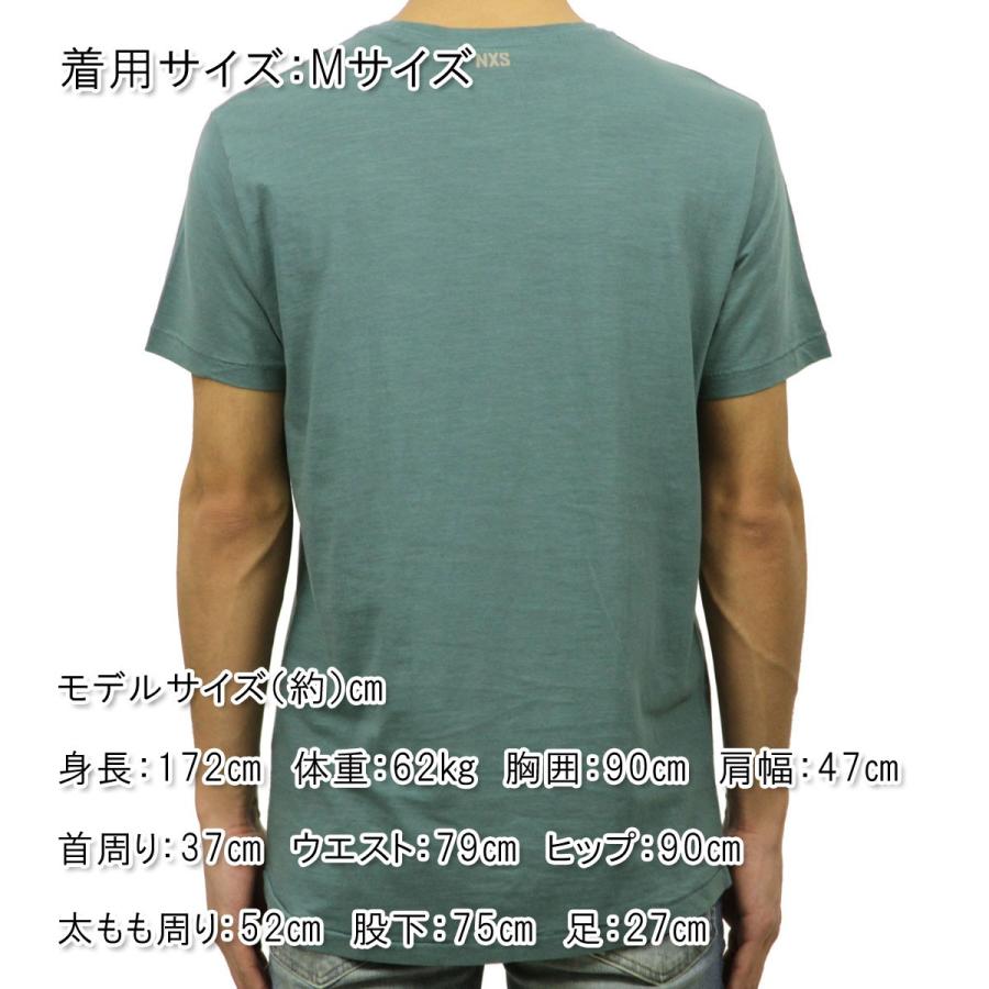 ノーエクセス NO EXCESS 正規品 メンズ 半袖Tシャツ T-shirt s/sl R-Neck slub jers｜mixon｜03