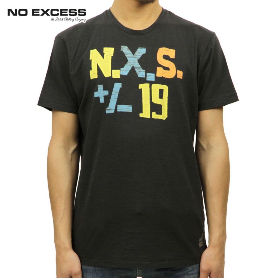 ノーエクセス NO EXCESS 正規品 メンズ 半袖Tシャツ T-shirt s/sl R-Neck slub jers｜mixon
