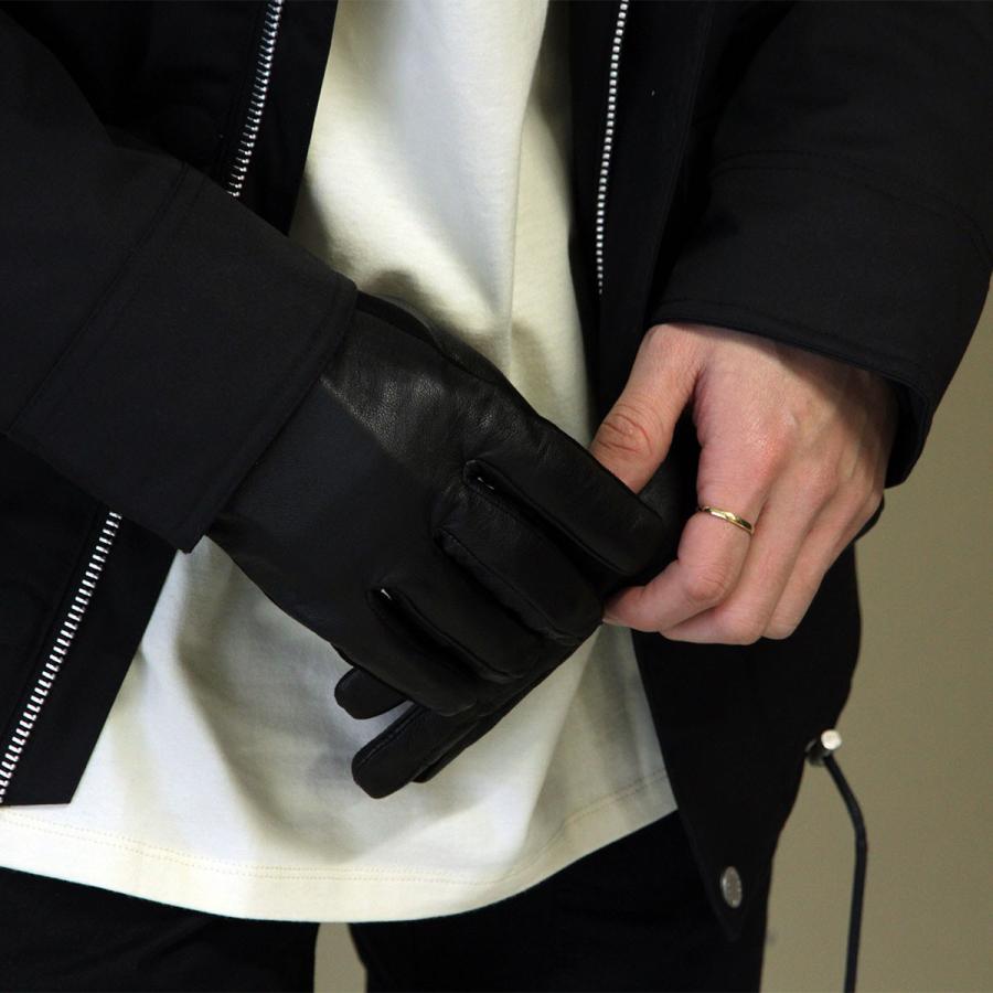 スコッチアンドソーダ メンズ SCOTCH＆SODA 手袋 Leather gloves with knitted lay | SCOTCH＆SODA | 04