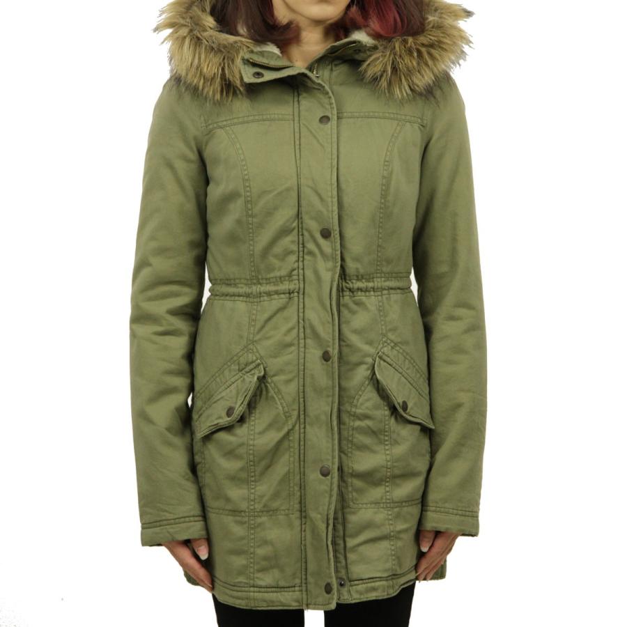 ホリスター レディース HOLLISTER 正規品 アウタージャケット Jack Creek Twill Parka 34｜mixon｜02