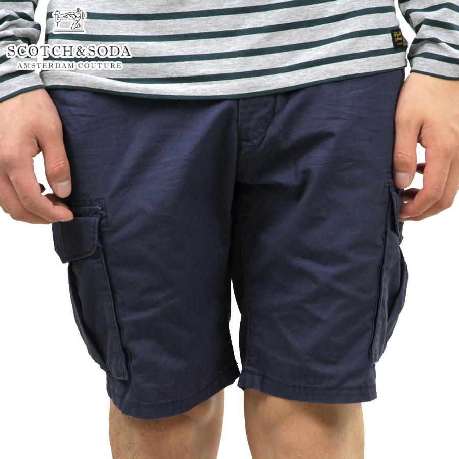 スコッチアンドソーダ ショートパンツ メンズ 正規販売店 SCOTCH＆SODA ボトムス Summer lightweight canvas cargo short 81120 06 D15S25 クリスマス プレゼント ラッピング スコッチアンドソーダ ショートパンツ メンズ SCOTCH＆SODA Summer