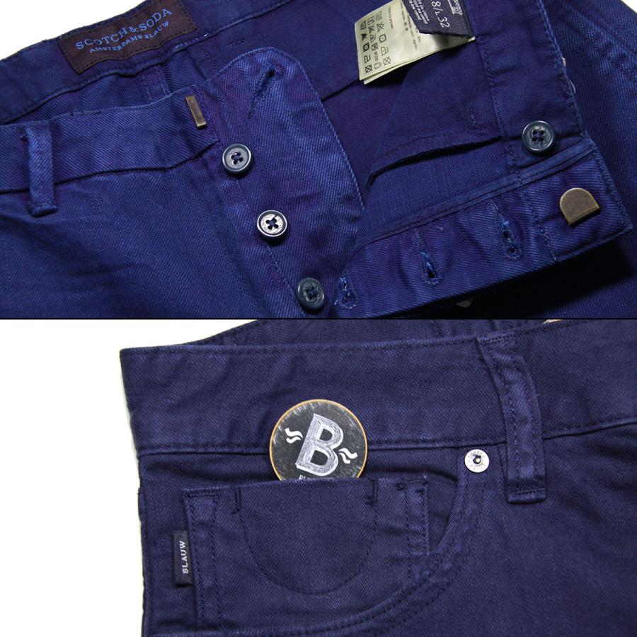 20%OFFセール 【販売期間 5/5 0:00〜5/5 23:59】 スコッチアンドソーダ メンズ SCOTCH＆SODA コットンパンツ French worker pant with pl_5