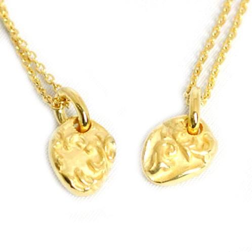 ハリム HARIM 正規販売店 ネックレス FRAGMENTS OF ACANTHUS PENDANT SET K18COAT NECKLACE HRPM006.007 PAIRSET SG 父の日 プレゼント ラッピング_4
