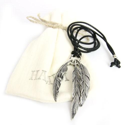 【ボーナスストア 誰でも+5% 4/27 0:00〜4/29 23:59】 ハリム HARIM 正規販売店 ネックレス Owl feather set Necklace HRP036SVC｜mixon｜06