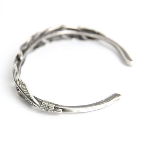 HARIM ハリム 正規販売店 バングル DOUBLE FEATHER BANGLE SV