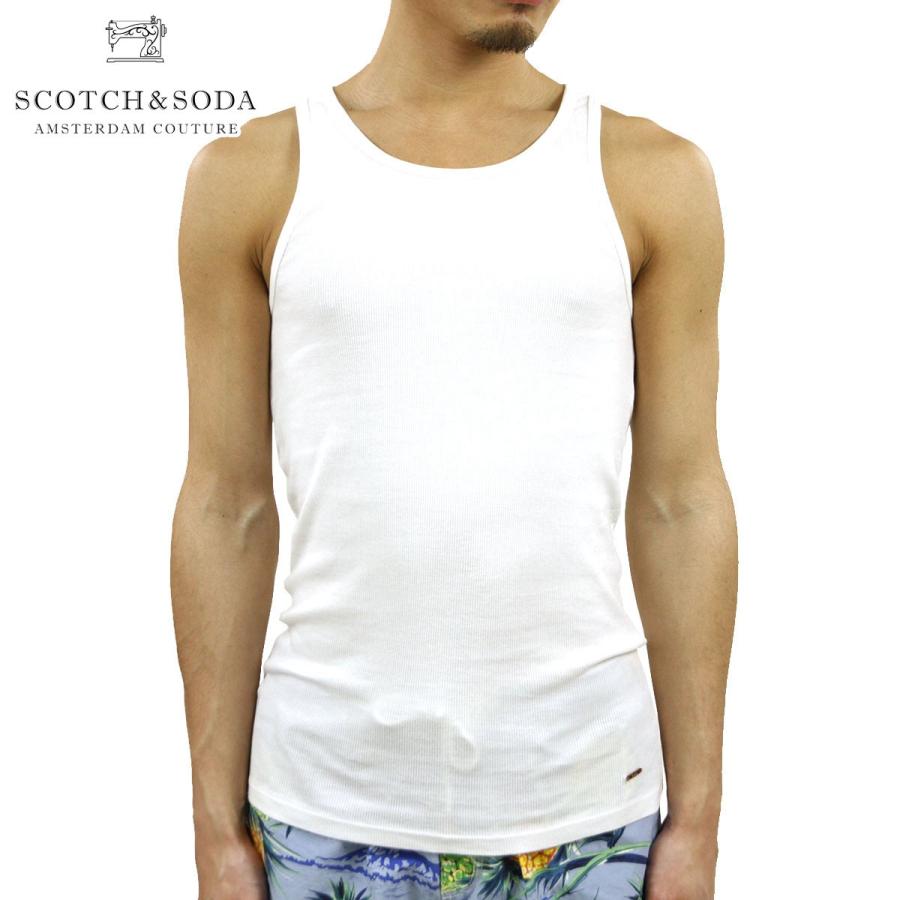 スコッチアンドソーダ タンクトップ メンズ SCOTCH＆SODA CLASSIC SINGLETIN RIB JERSE ホワイトデー プレゼント ラッピング | SCOTCH＆SODA