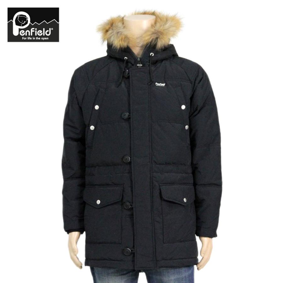 ペンフィールド PENFIELD メンズ アウタージャケット WILDCAT N3B MODIFY DOWN BLACK