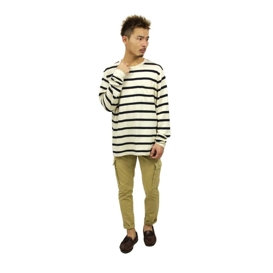 ジェイクルー セーター メンズ 正規品 J.CREW STRIPED TEXTURED COTTON CREWNECK S 父の日 プレゼント ラッピング｜mixon｜06