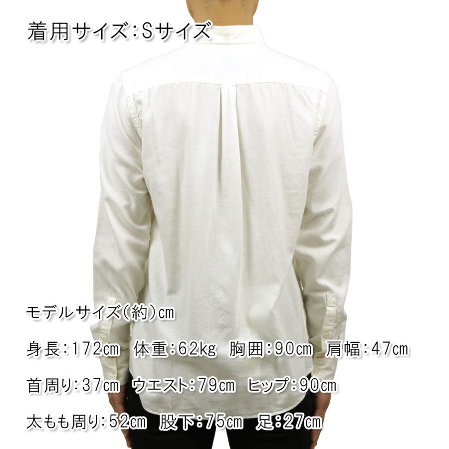 20%OFFクーポンセール 【利用期間 5/19 0:00〜5/19 23:59】 ヌーディージーンズ シャツ メンズ Nudie Jeans 長袖 Stanley 140377 3025 Offwhite | Nudie Jeans | 02