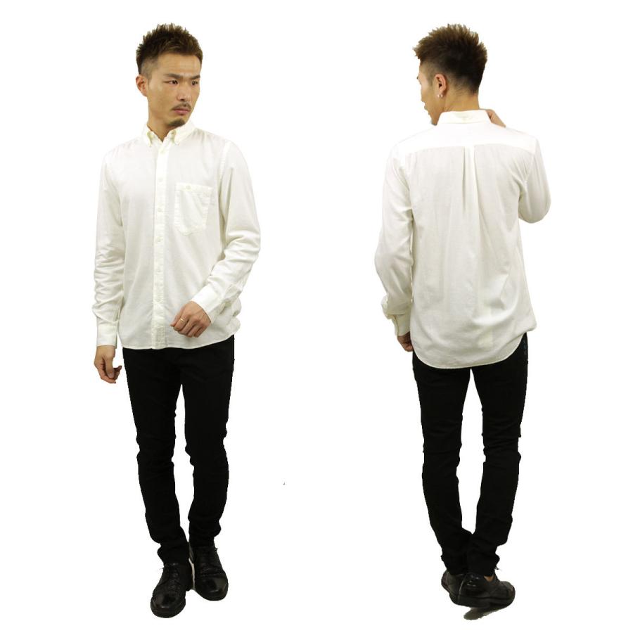 20%OFFクーポンセール 【利用期間 5/19 0:00〜5/19 23:59】 ヌーディージーンズ シャツ メンズ Nudie Jeans 長袖 Stanley 140377 3025 Offwhite | Nudie Jeans | 06