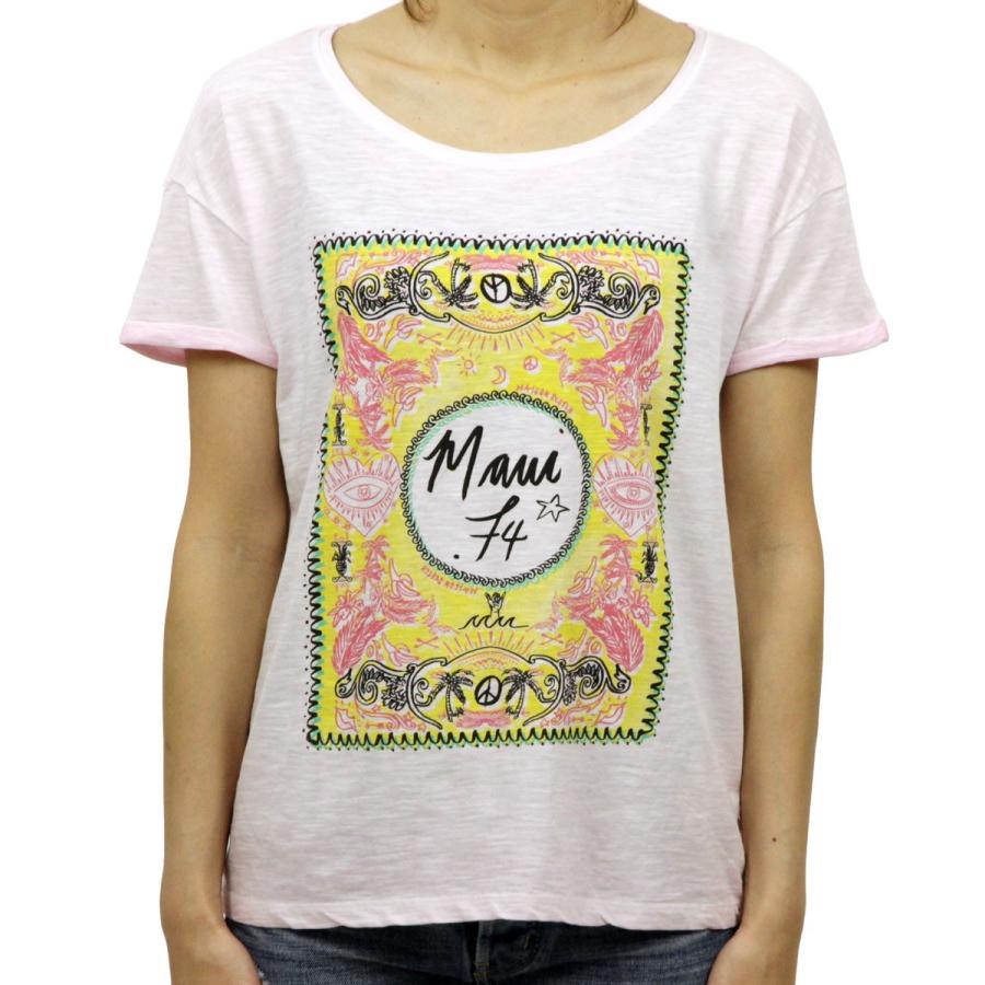 20%OFFクーポンセール 【利用期間 12/13 0:00〜12/19 9:59】 メゾンスコッチ MAISON SCOTCH 正規販売店 レディース 半袖Tシャツ Boxy fit cotton slub tee with surf inspired artworks 131250 D D15S25 クリスマス プレゼント ラッピング MAISON SCOTCH（メゾンスコッチ） 【ボーナスストア 誰でも+5% 12/31 0