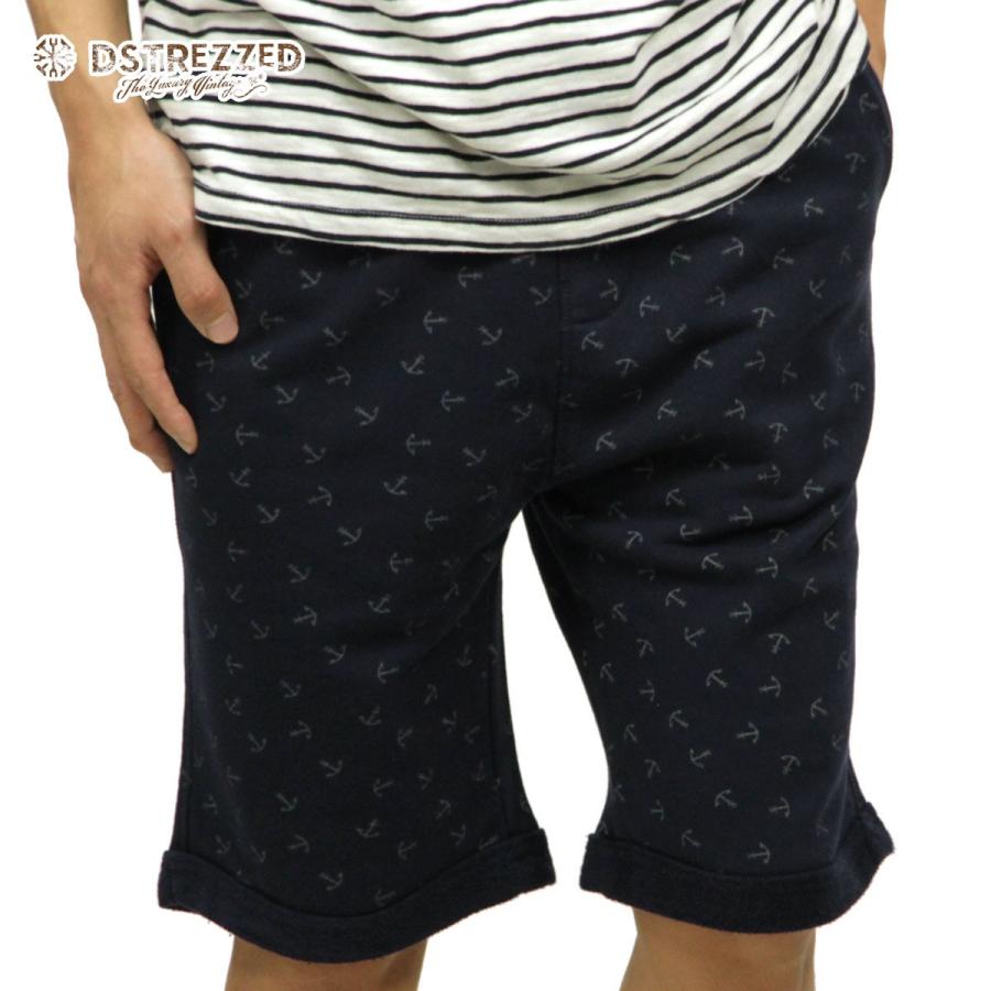 ディストレス ショートパンツ メンズ 正規販売店 DSTREZZED ハーフパンツ ボトムス Chino short Sprinkle Anchor