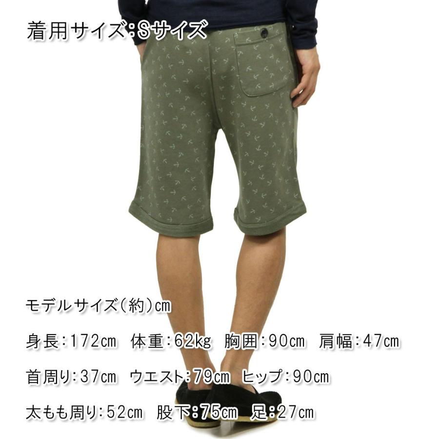 ディストレス ショートパンツ メンズ 正規販売店 DSTREZZED ハーフパンツ ボトムス Chino short Sprinkle Anchor_2