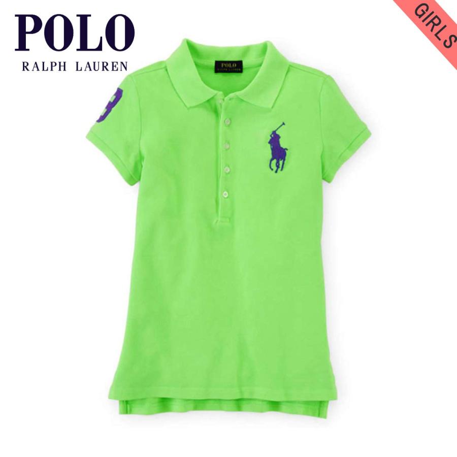 30%OFFクーポンセール 【利用期間 5/11 0:00〜5/12 23:59】 ポロ ラルフローレンキッズ POLO RALPH LAUREN CHILDREN 正規品 子供服 ガールズ ポロシャツ B｜mixon